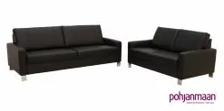 Pohjanmaan Moduli- Sohvakalusto 3+2, Nahkaverhoilu, Valitse Väri