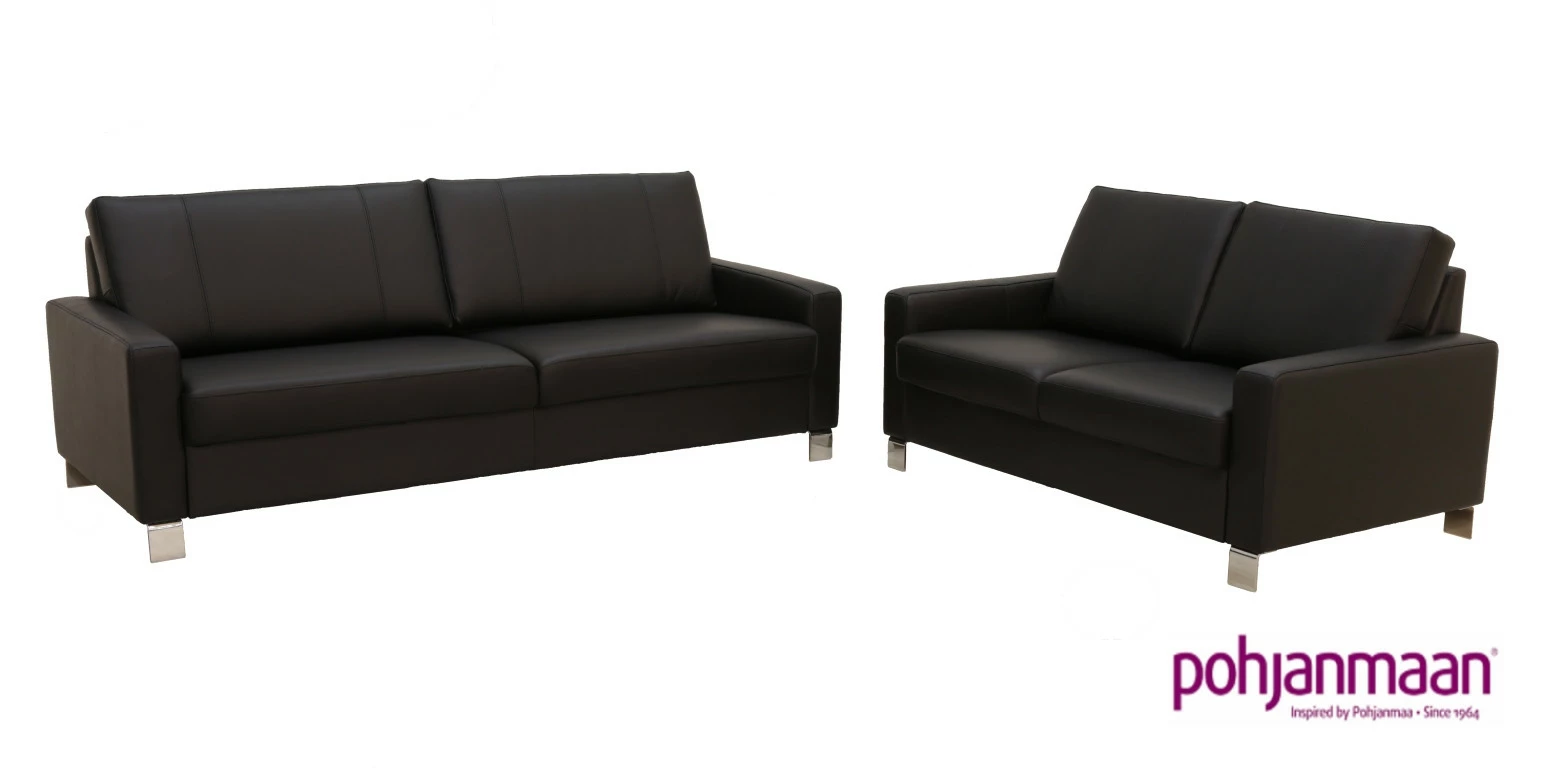 Pohjanmaan Moduli- Sohvakalusto 3+2, Nahkaverhoilu, Valitse Väri 1 Pohjanmaan Moduli- Sohvakalusto 3+2, Nahkaverhoilu, Valitse Väri