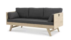 Notte Vuodesohva 190 Cm, Koivu. Patjasarjalla