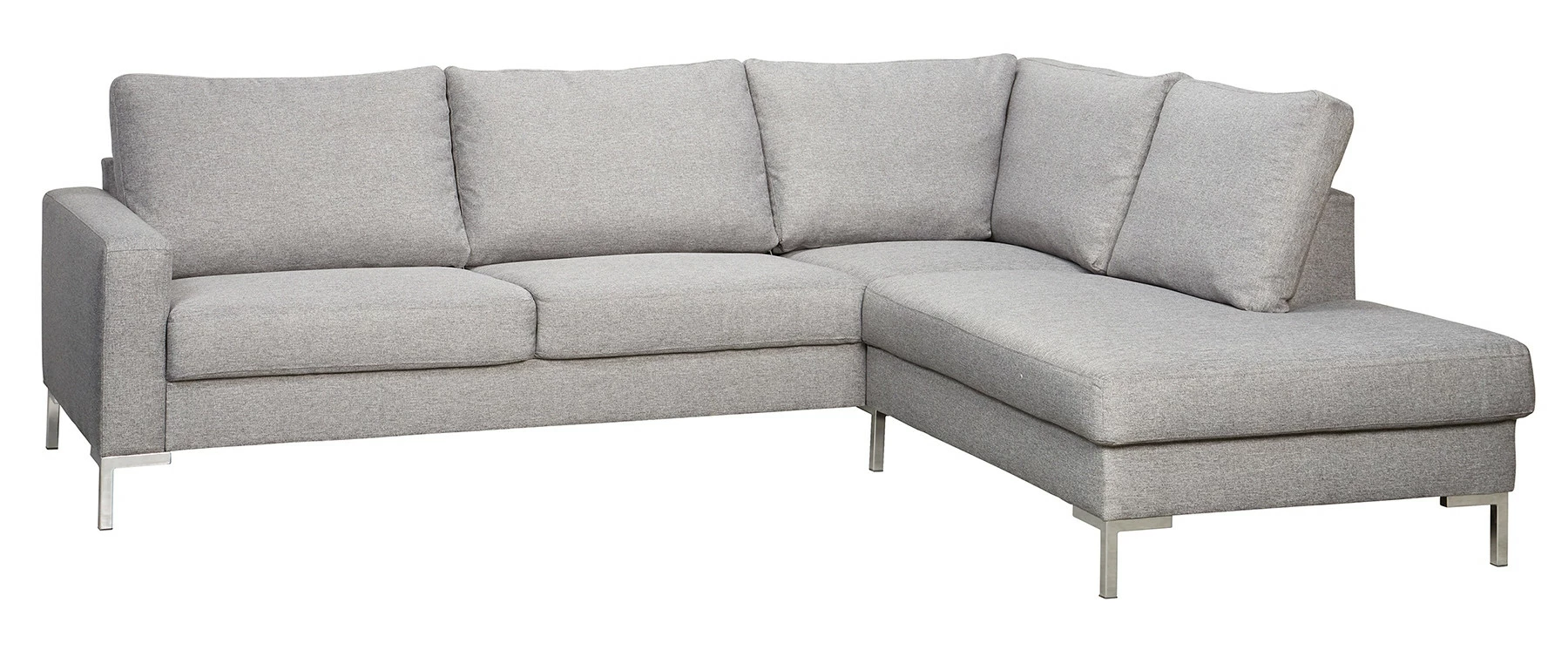 Avokulmasohva Tracy, Vaaleanharmaa 1 Avokulmasohva Tracy, Vaaleanharmaa