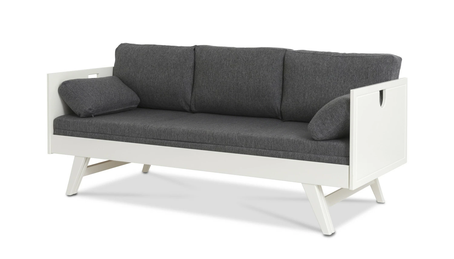 Notte Vuodesohva 200 Cm, Valkoinen. Patjasarjalla 2 Notte Vuodesohva 200 Cm, Valkoinen. Patjasarjalla - Image 2