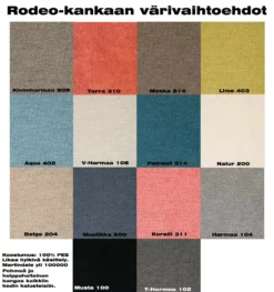 Pohjanmaan Aada 3-istuttava Sohva, Valitse Väri. 13 Pohjanmaan Aada 3-istuttava Sohva, Valitse Väri. -Makuuhuone Myyntikauppa 2000062825 70 Pohjanmaan Aada 3 istuttava 70 1