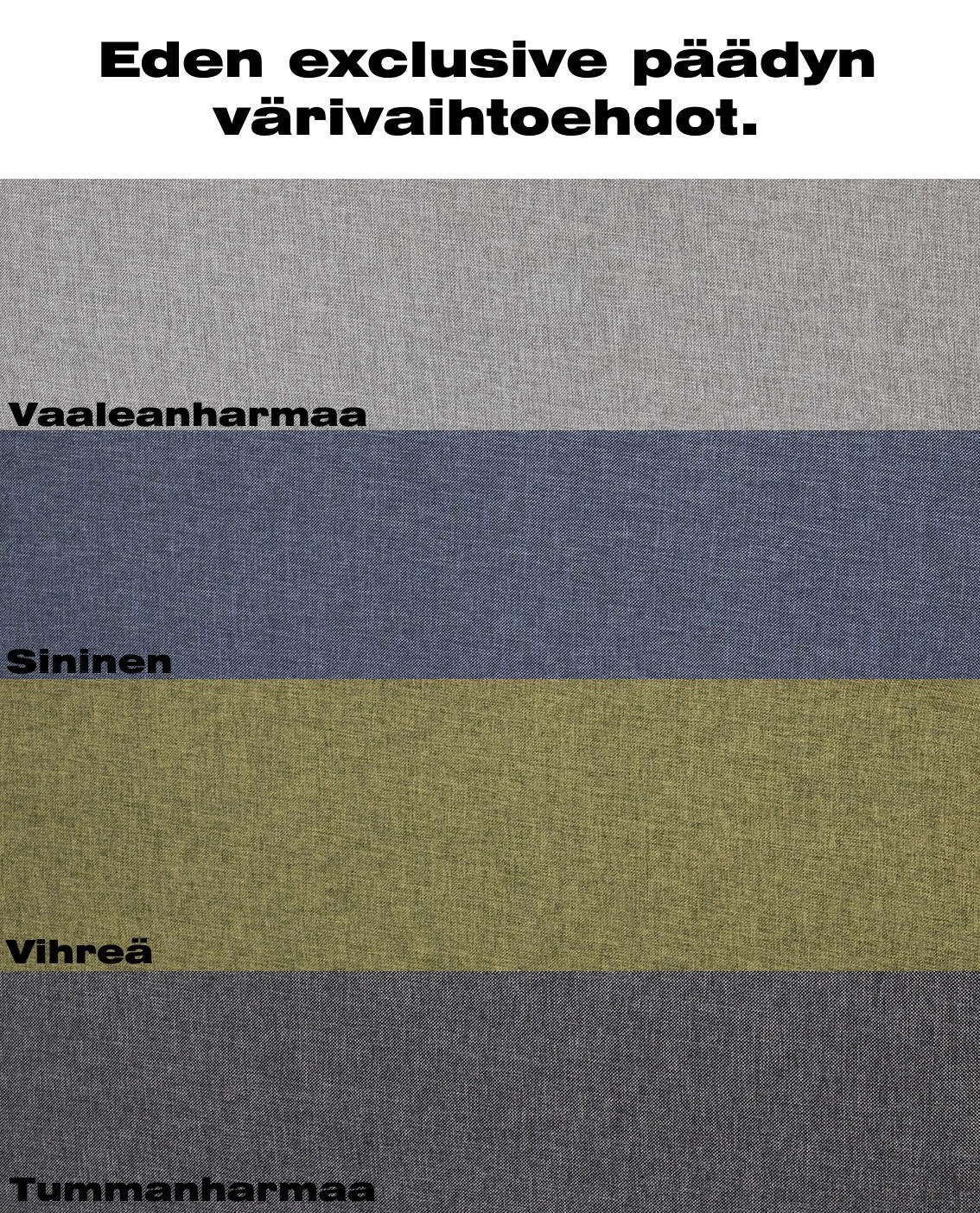 Eden Exclusive Sängynpääty 180x126,5 Cm, Valitse Väri 2 Eden Exclusive Sängynpääty 180x126,5 Cm, Valitse Väri - Image 2