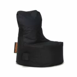 HOTKISS Lili Säkkituoli L-Malli, Musta.