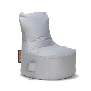 HOTKISS Lili Säkkituoli L-Malli, Harmaa. 1 HOTKISS Lili Säkkituoli L-Malli, Harmaa.