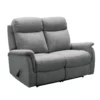 Rubin 2-istuttava Recliner Sohva, Harmaa