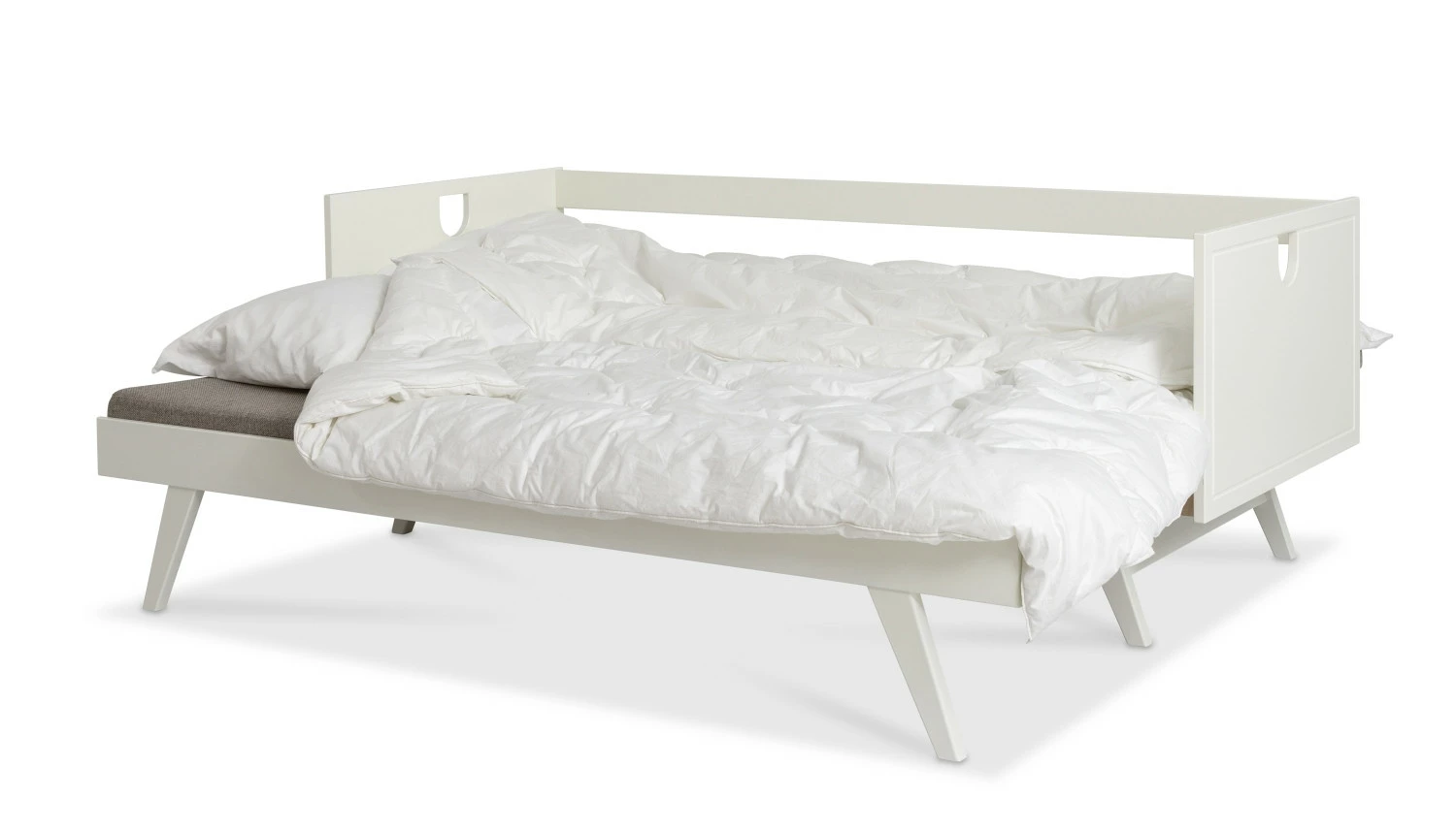 Notte Vuodesohva 190 Cm, Valkoinen, Harmaa Patjasarja. 2 Notte Vuodesohva 190 Cm, Valkoinen, Harmaa Patjasarja. - Image 2