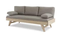 Notte Divaani Vuodesohva 190 Cm, Koivu, Beige Patjasarja