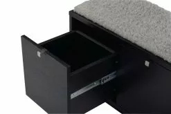 Rowico Confetti- Penkki Laatikoilla 70cm, Musta/harmaa Talja -Makuuhuone Myyntikauppa 2000120044 30 Rowico Confetti penkki 30 2