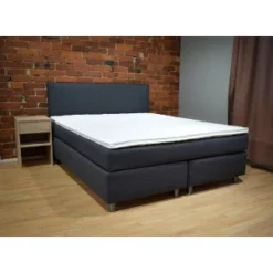 Jenkkisänky Setti 180x200 Cm Päädyllä Ja Petauspatjalla