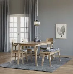 Rowico Melfort Penkki 144 Cm Tammi -Makuuhuone Myyntikauppa 2000127289 50 Rowico Melfort penkki 50