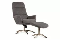 Dallas Tv-tuoli Rahilla, Tummanharmaa