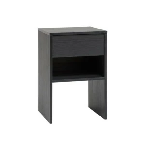 Black Outlet Yöpöytä Musta Woodline 1 Black Outlet Yöpöytä Musta Woodline