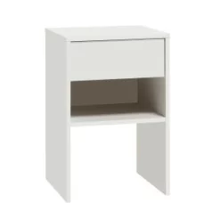 Black Yöpöytä Valkoinen