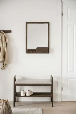 Rowico Inverness Penkki Kenkäteline 80 Cm Ruskea -Makuuhuone Myyntikauppa 2000135677 40 Rowico Inverness penkki 40 2