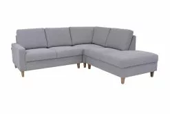 Pohjanmaan Aada Avokulmasohva Harmaa Gemma Kangas, Avopääty Oikealla